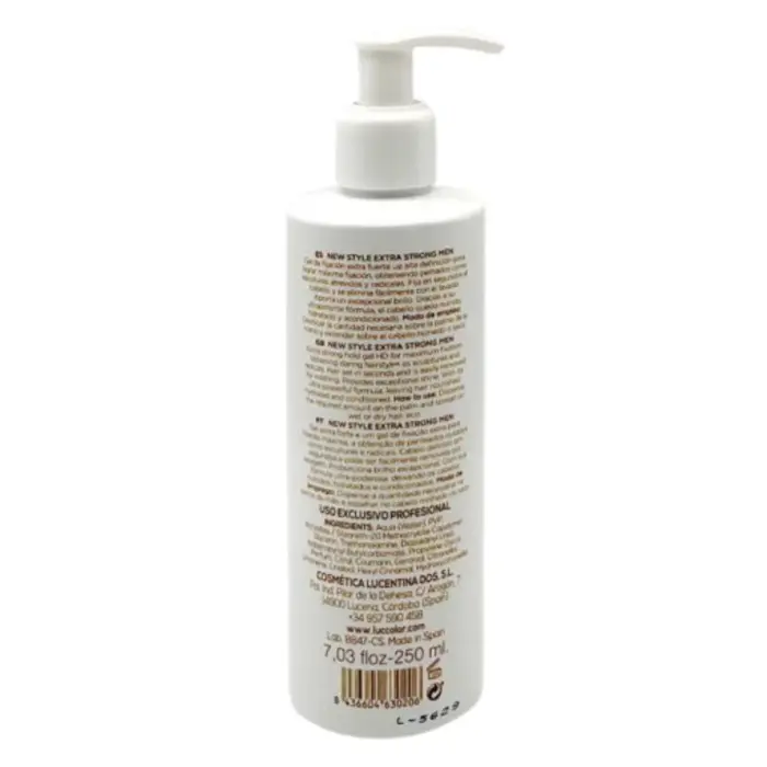 Luc Color Gel Fijación Extra Fuerte 200ml — frontal